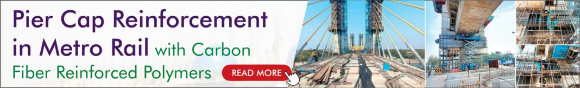 Pier Cap Strengthening of Metro Rail Link with Carbon Fiber Reinforced Polymers